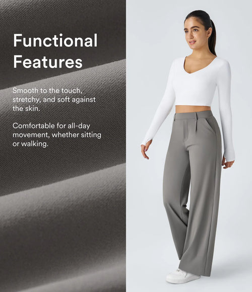 Eleganckie Spodnie - Maison Elle